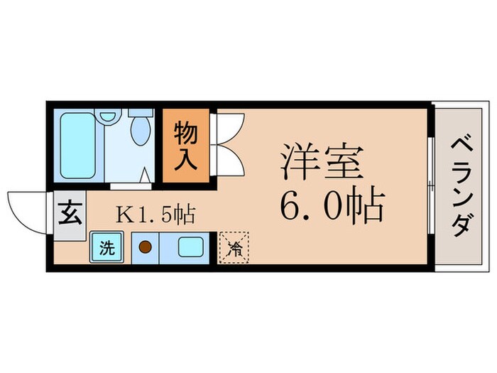 ヴィラ 山科南の物件間取画像