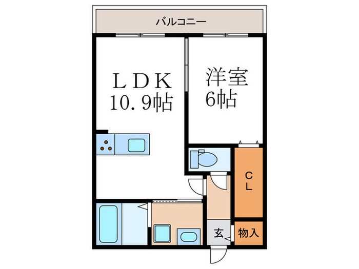 物件間取画像