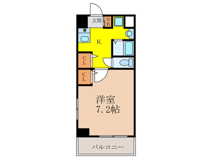 Ｍ　ＰＬＡＺＡ新大阪駅前の物件間取画像