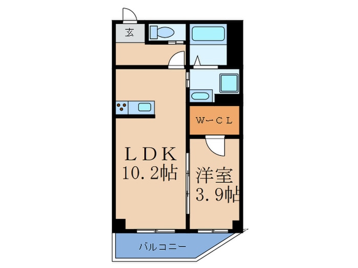 ＣｏＬａＢｏ上新庄の物件間取画像