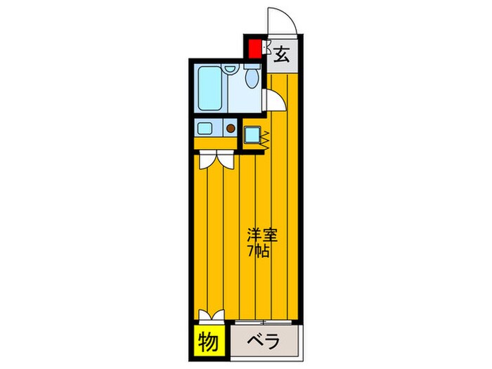 サウスコ－トの物件間取画像