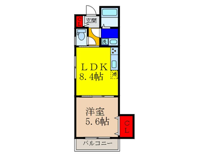 物件間取画像