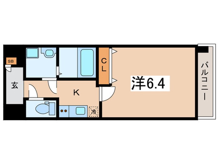 Luxe田辺の物件間取画像