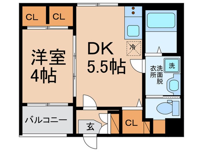 ロイヤルオーク小路の物件間取画像