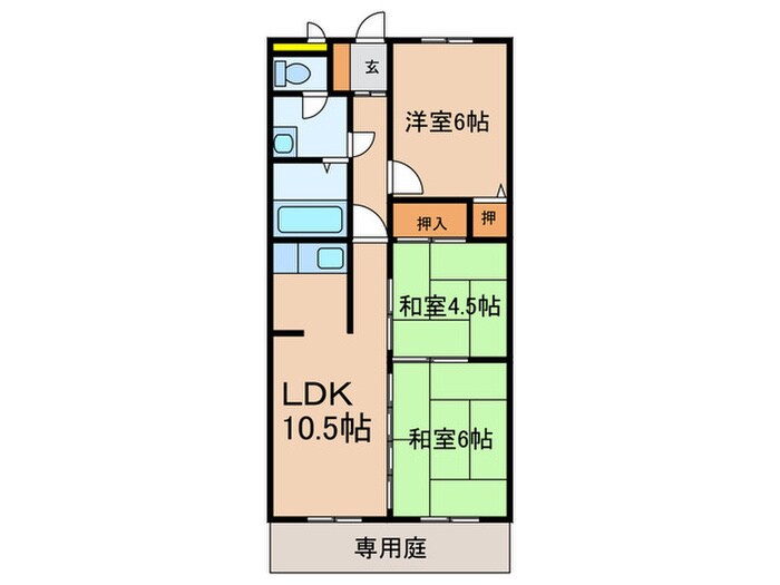 ラポ－ト宇治川の物件間取画像