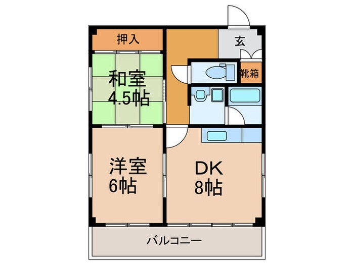 物件間取画像