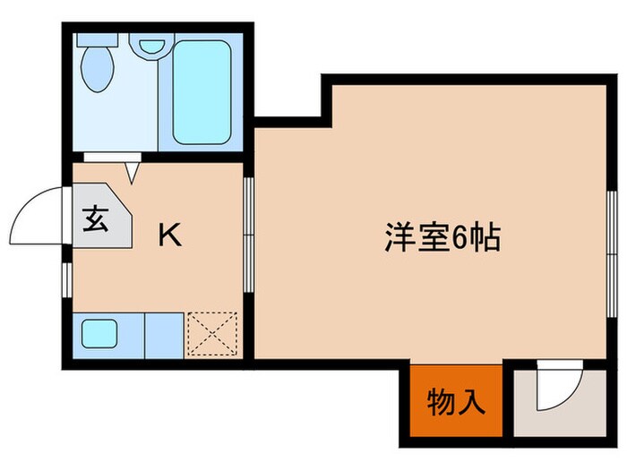 マンションオリエントの物件間取画像