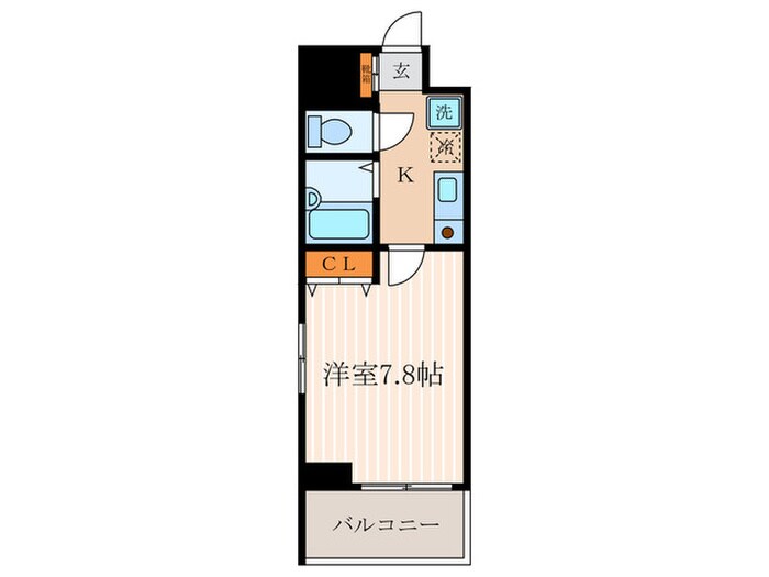 ハウス５の物件間取画像