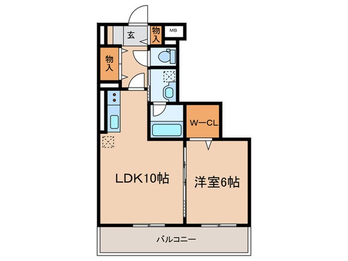 レジス城の堀の物件間取画像