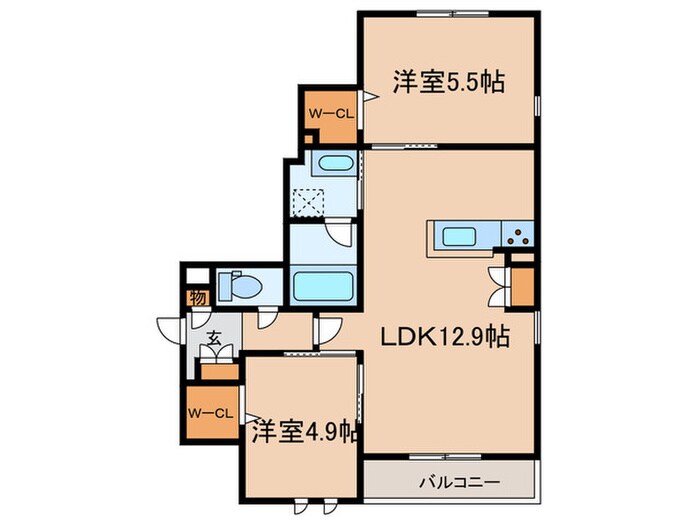 参番館の物件間取画像