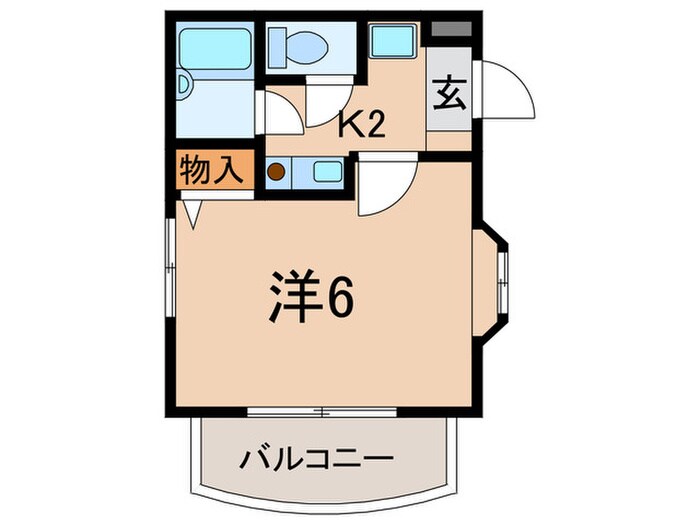 サンウィング神陽の物件間取画像