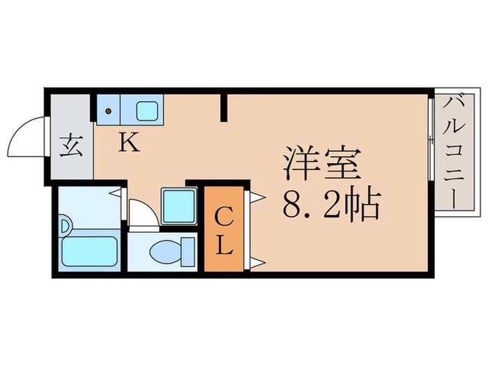 ハイツフィールドの物件間取画像