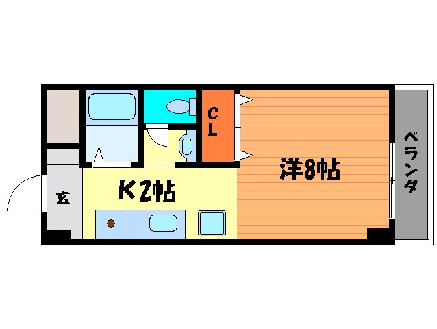 メゾンアペックスの物件間取画像
