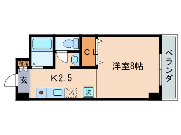 メゾンアペックスの物件間取画像