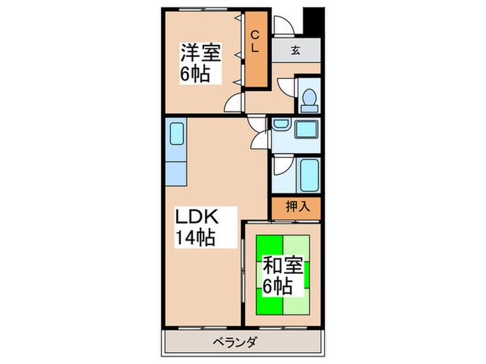 物件間取画像