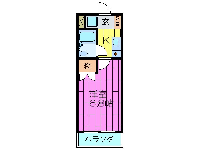 セオラ－守口の物件間取画像