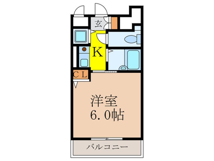 サンパレス第２新大阪の物件間取画像