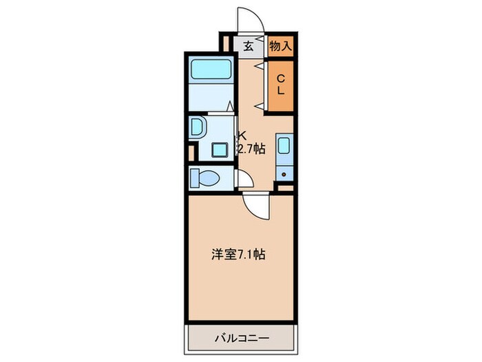 ヴェルメゾン　旭町の物件間取画像