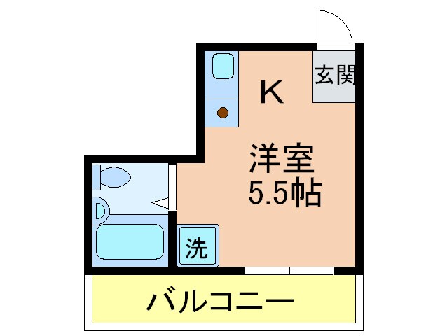 平野エスペランスの物件間取画像