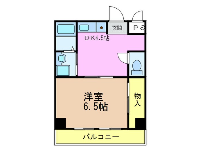 平野エスペランスの物件間取画像