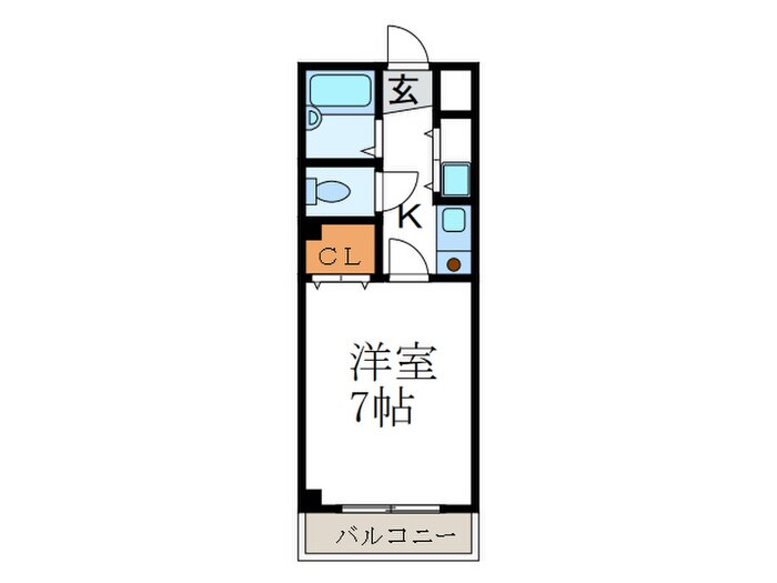 グランデ御池の物件間取画像