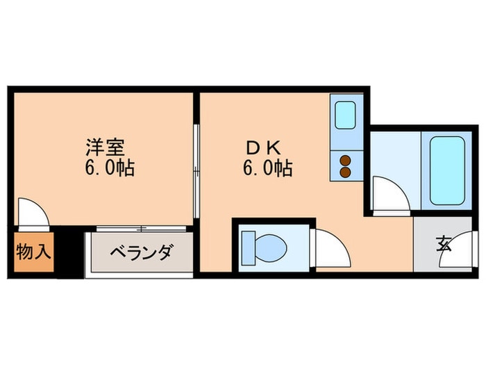 ｸﾞﾗﾝﾄﾞ-ﾙﾃﾝｼﾝの物件間取画像