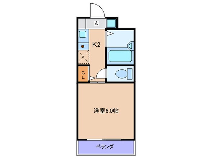 レスポワ－ル東の物件間取画像