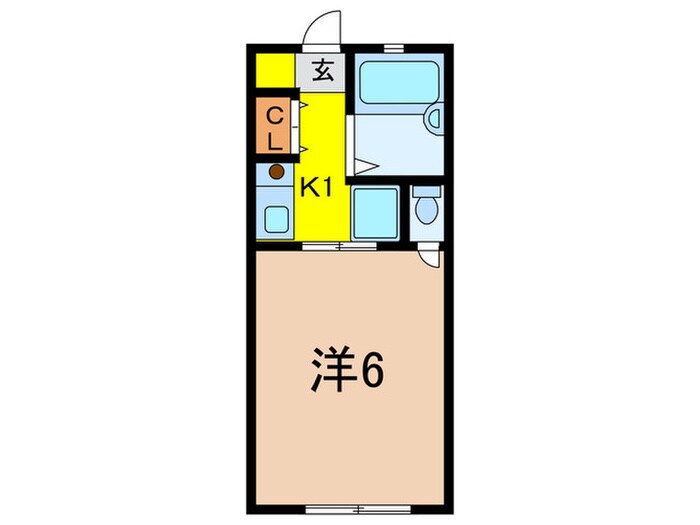 ルシェ－ル甲東園の物件間取画像