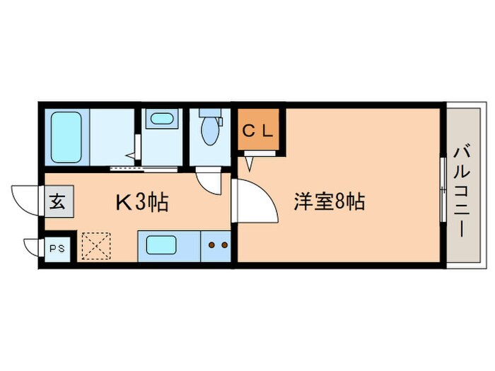 ウィズ大宮通の物件間取画像