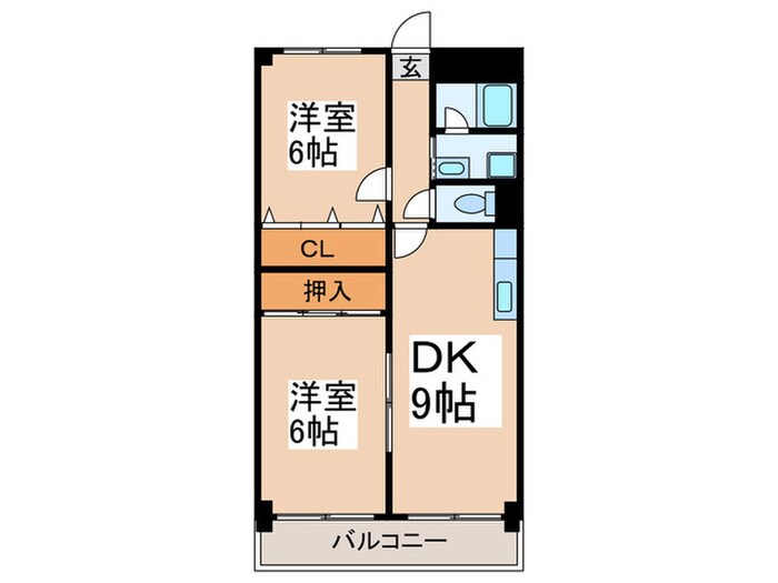 物件間取画像