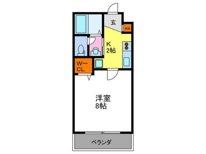 フィリアの物件間取画像