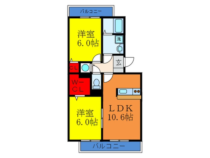 ガ－デンハウスの物件間取画像