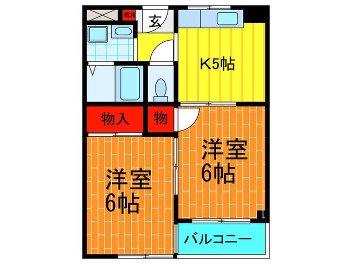 物件間取画像