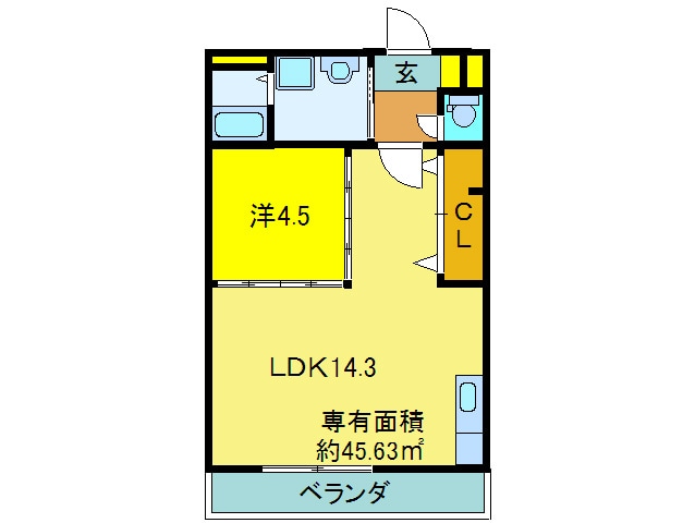 カステル　ヴェッチオの物件間取画像