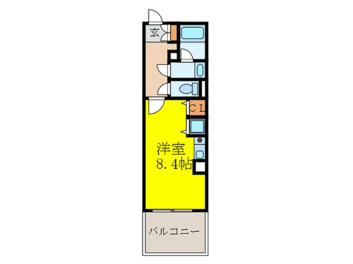 新居マンションの物件間取画像