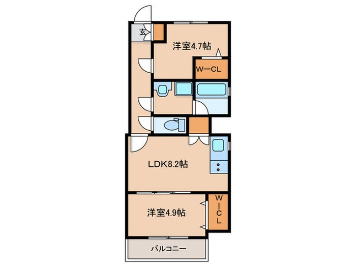 シェワズ・レガリアの物件間取画像