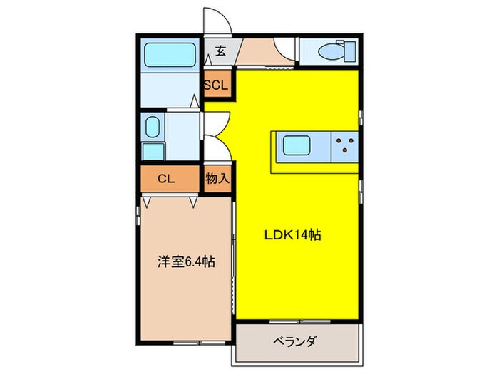 ＣＯＳＴＡの物件間取画像