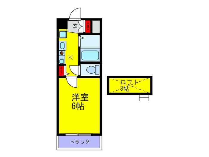 ｴｽﾃﾑｺｰﾄ梅田茶屋町ﾃﾞｭｱﾙｽﾍﾟｰｽの物件間取画像