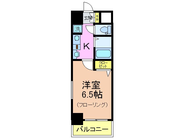 ｴｽﾃﾑｺ-ﾄ神戸西Ⅲﾌﾛﾝﾀ-ｼﾞｭ(901)の物件間取画像