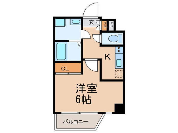 レオンヴァリエ天王寺北の物件間取画像