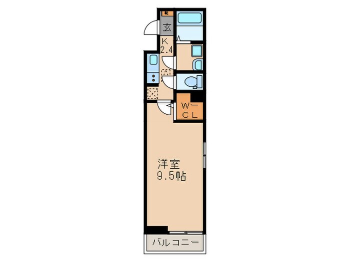 ヴィクトリアス西京極の物件間取画像