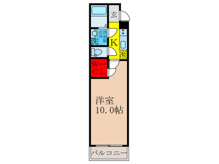 フジパレス吹田ウエストⅡ番館の物件間取画像