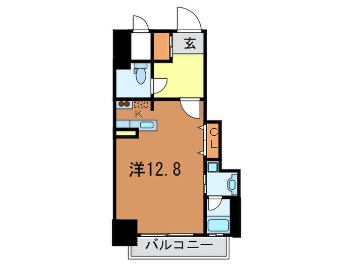 インペリアル新神戸の物件間取画像