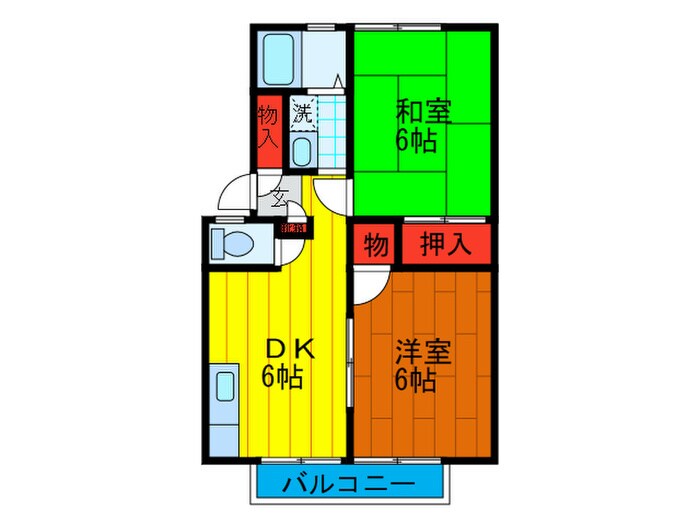 物件間取画像