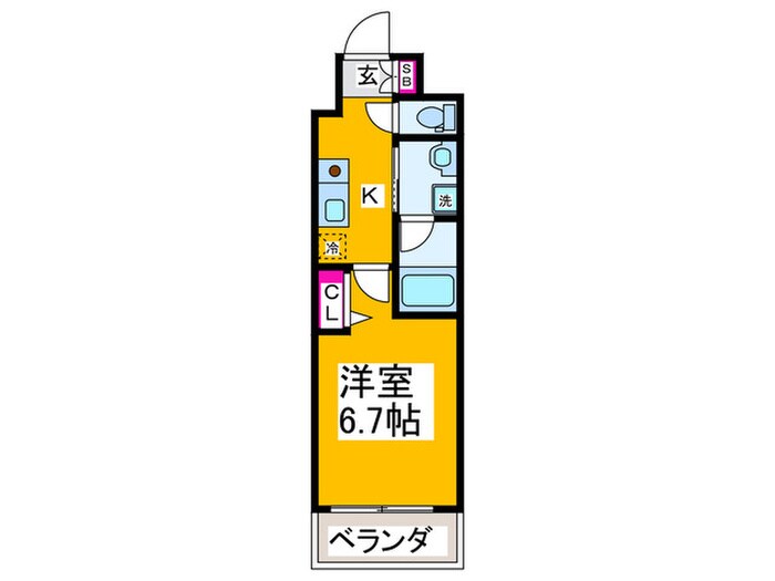 リレイション大国の物件間取画像