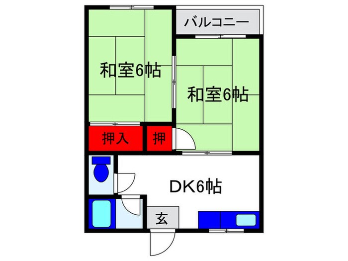 物件間取画像