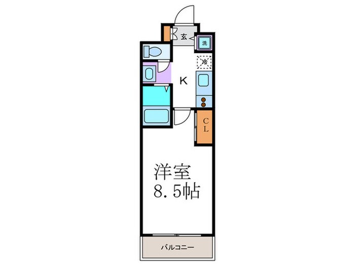 ＣＡＳＡ　ＧＲＡＮ洛西の物件間取画像