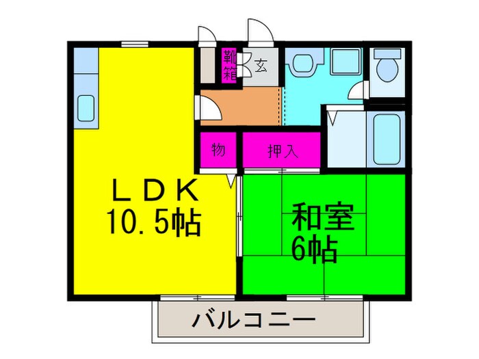サンガーデンローズの物件間取画像