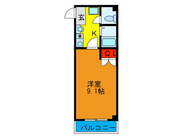 スタンドアップ野里の物件間取画像