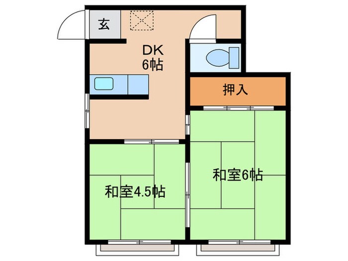 物件間取画像